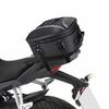 KEMIMOTO Motorcycle Seat Bag with Expansion Function 22-30L Helmet Bag Water Repellent Waterproof Durable with Fixed Belt Compatible with Cb250r Ninja