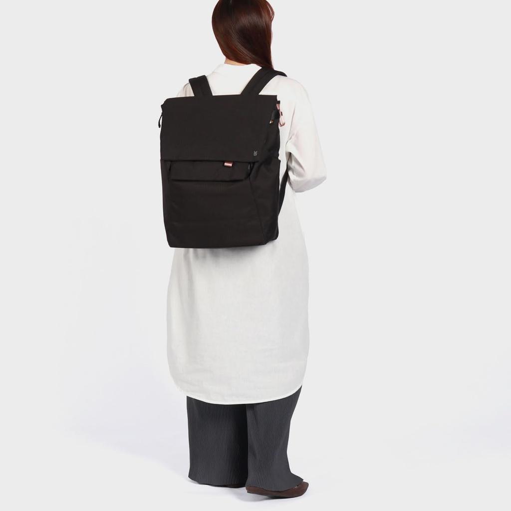 MILESTO Htte Double Flap Backpack, Light Gray, MLS942-LGY