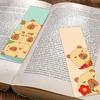 30Pcs Cartoon Cute Capybara Themed Non-Repeating Delicate Bookmarks Reading Pages Books Tagged Students Stationary Supplies