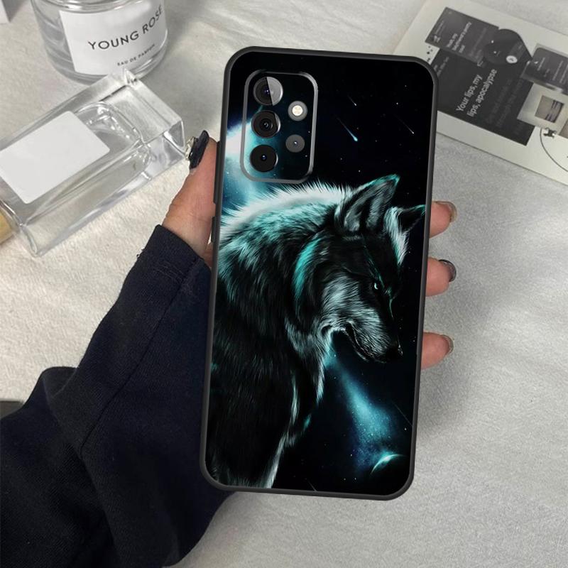 Чехол Волк Волки для Samsung Galaxy A53 A33 A23 A13 A14 A24 A34 A54 A52 A32 A22 A12 A51 A71 A21S