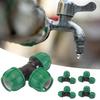 3-way Pipe Fittings Hose Connector Rustproof Corrosion Resistant Leakproof Universal Heavy-Duty Garden Hose Connector
