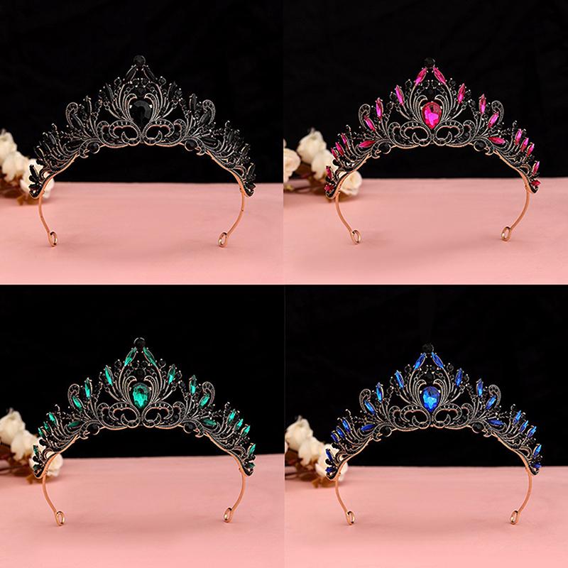 Elegant Girls Tiara Crown For Women Party Wedding Princess Bridal Crown Hair Jewelry