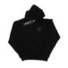 Marvel Boys Black Panther Black On Black Chest Print Hoodie