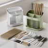 Пластиковый держатель для кухонной утвари, подставка для палочек для еды, новое ведро для палочек для еды, хранение посуды