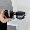 Vintage Women Fashion Square Sunglasses Retro Black Sun Glasses Female Male Eyewear