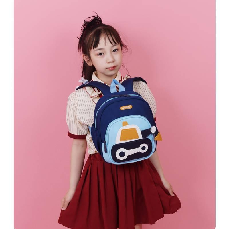 Adorable Cartoon Excavator Toddler Backpack For Boys And Girls Ages 1-6 Years