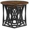 Nesting Side Table Set 3 pcs Smoked Oak