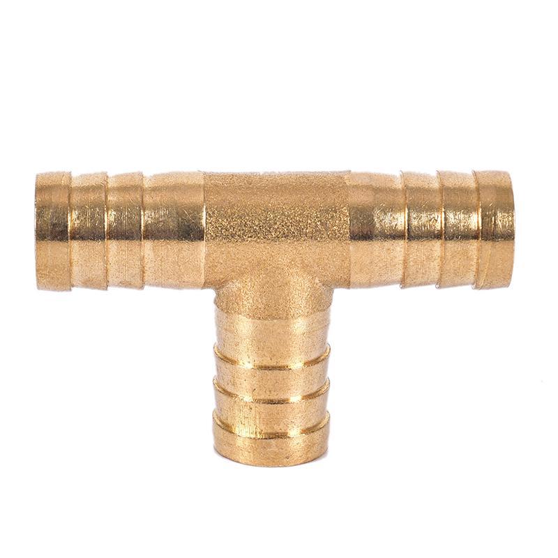 1 шт. 6~16 мм латунный тройник 3-ходовой топливный шланговый соединитель для сжатого воздуха, масла, газа, трубы