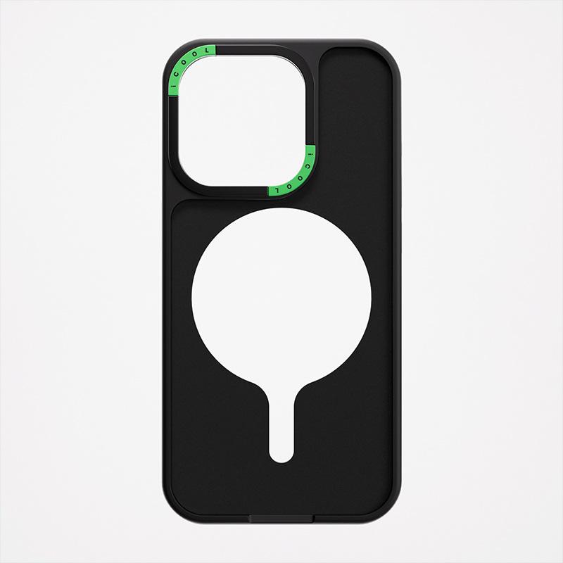 PC hard case replaceable back plate Magsafe magnetic suction iPhone15 summer mobile phone case Apple 14 heat dissipation protective case