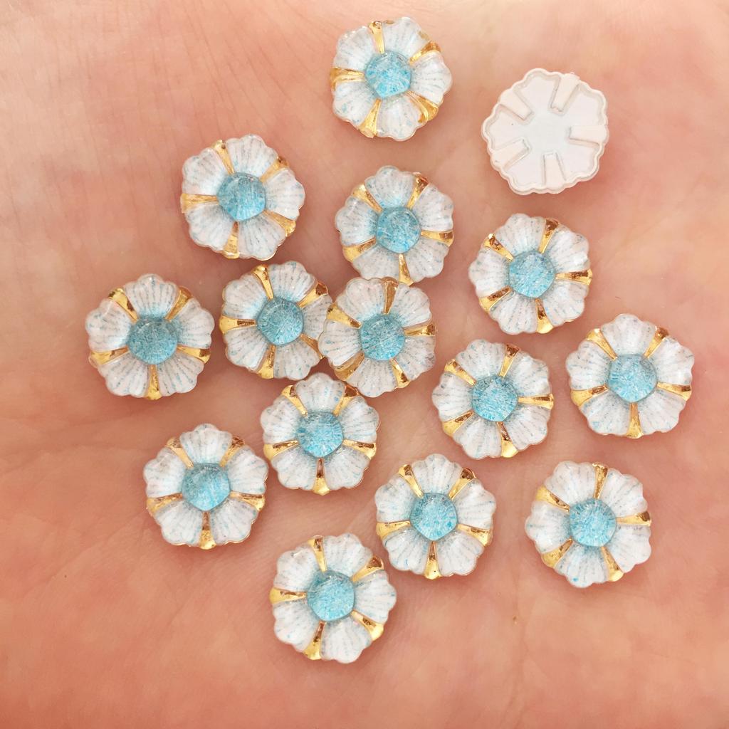 Яркие красивые бусины цветочки для поделок