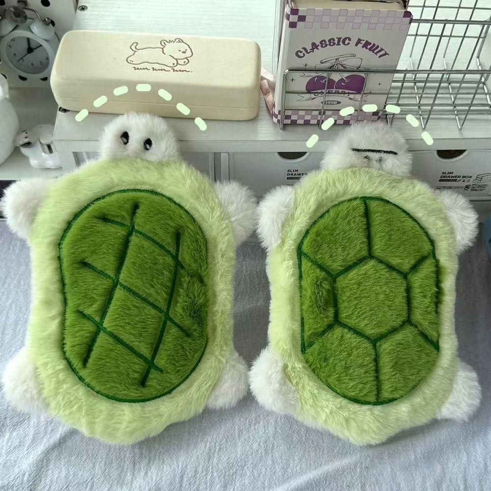 Little Turtle Pen Bag Large Capacity Stationery Organizer Cute Stationery Bag  Students