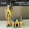 Castle Gate Tower Magic Movie Model Building Block Toys for Gift