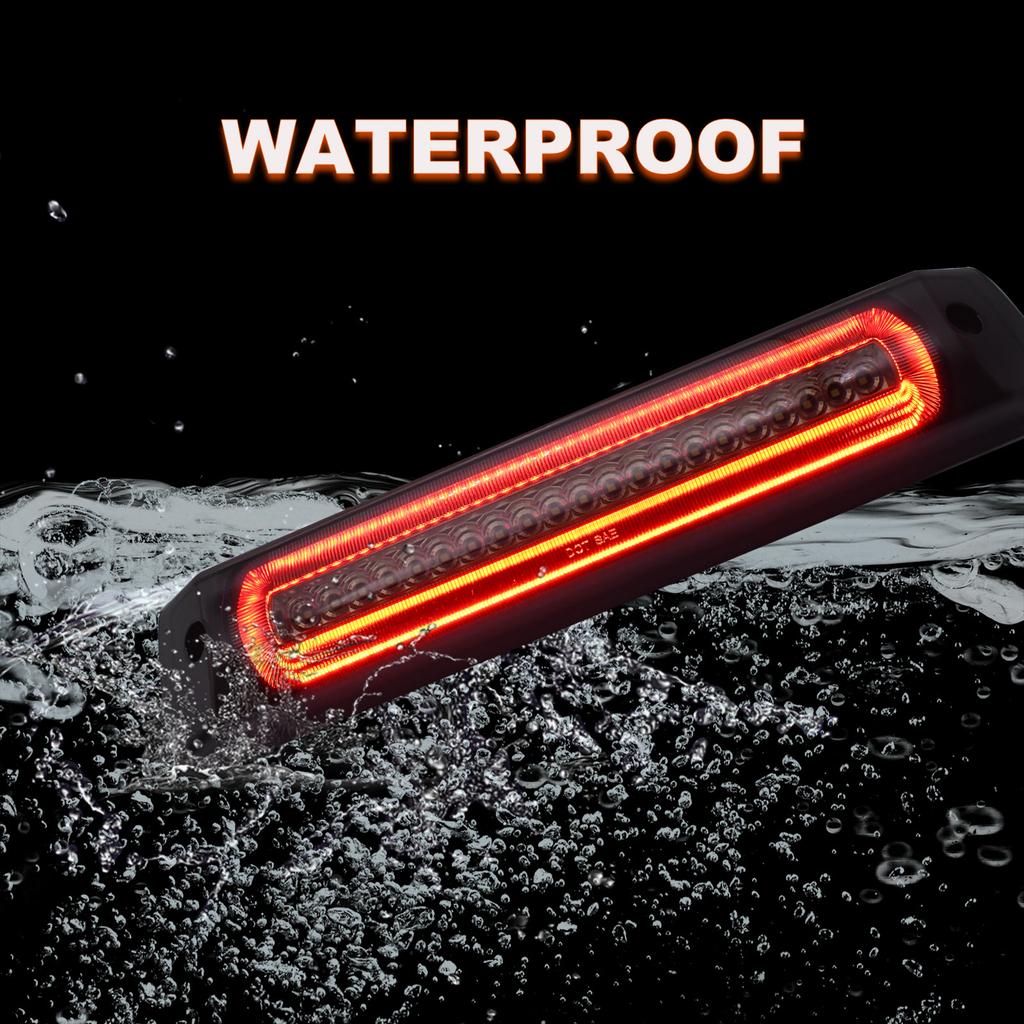 For Chevy Colorado / Canyon 2015-2022 Third 3rd Tail Brake Light Reverse Cargo Lamp High Mount Pickup Taillight Stop Rear Lamp