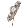 Women Simulation Pearl Bracelet Watches Quartz Dial Warch Ladies Wristwatches