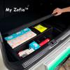 For Xpeng G6 2024 2025 2026 Car Rear Trunk Lower Storage Box ABS Waterproof Trunk Organizer Tray Interior Stowing Accessories H3