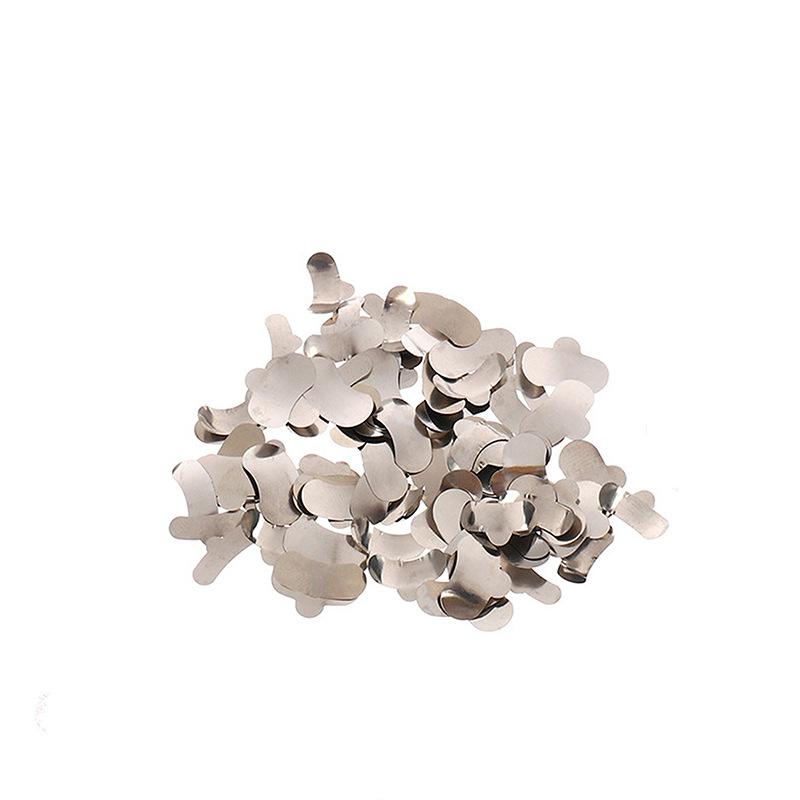 100 шт./компл., стоматологические матрицы, секционные контурные металлические матрицы, кольца, полная замена зубов, инструмент для ухода за полостью рта