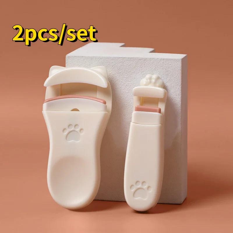 Щипцы для завивки ресниц с кошачьими когтями, милый дизайн, аксессуары, инструмент, подходит для всех форм ресниц, долговечный, профессиональный для женщин, макияж