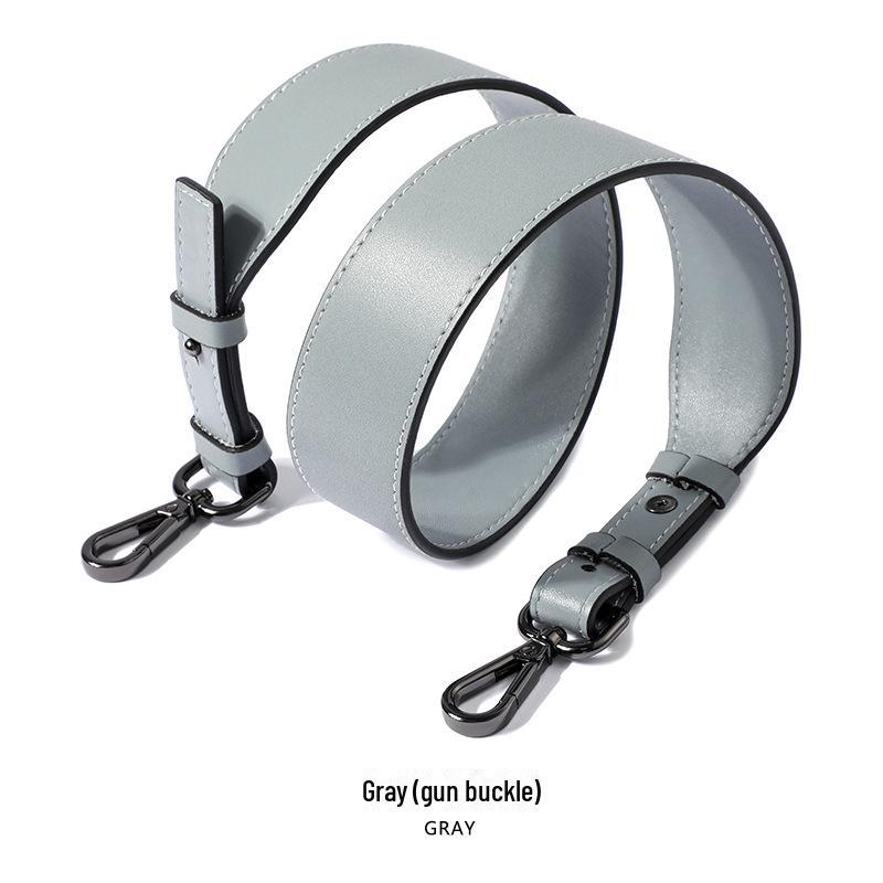 Lychee Pattern Cowhide Bag Replacement Strap - Single, Long, Versatile, Wide Shoulder Style