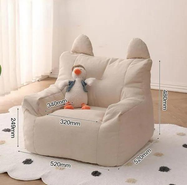 Cute Lazy Sofa Mini Seat Rest Cartoon Children's Sofa Reading Male and Female Simple Sofa Children's Sofa