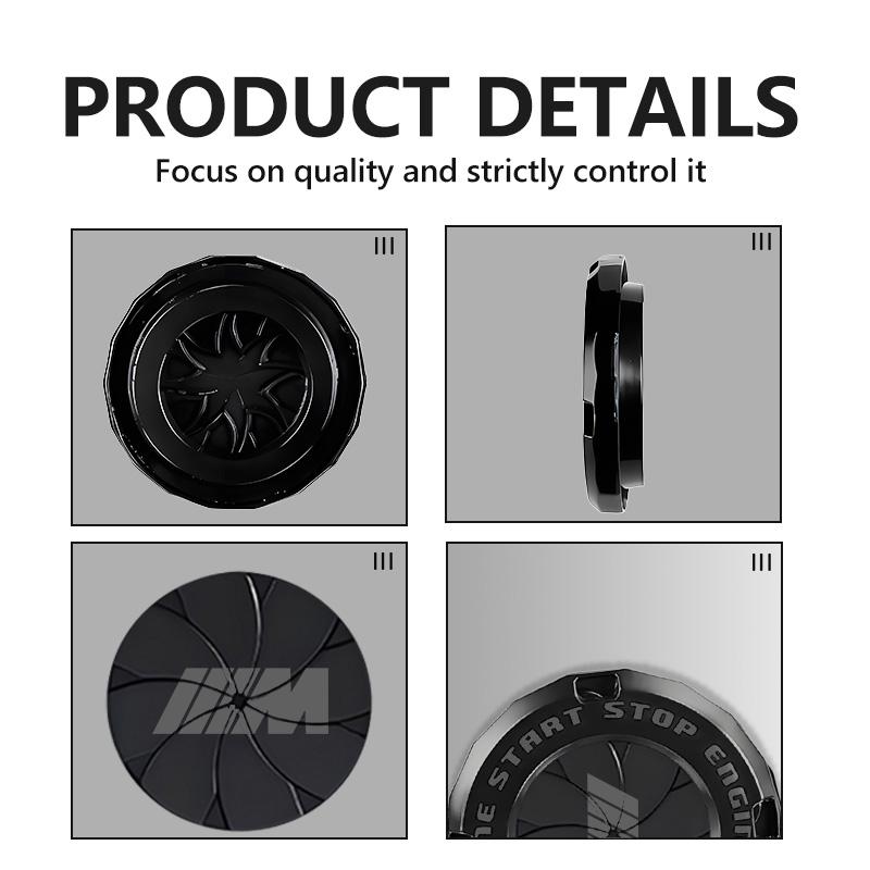 Car Ignition Switch Cover One-touch Start Button Protective Cap For BMW Performance M E87 E30 E46 E28 F35 G20 E93 F20 X3 X xm8