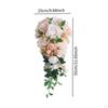 Wedding Bouquet for Bride Bridal Artificial Flowers Elegant Decorative Holding