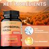 Liposomal NAD+ 800 mg Supplement Capsules with Trans-Resveratrol - Promotes Healthy Aging, Cellular Energy, DNA Repair