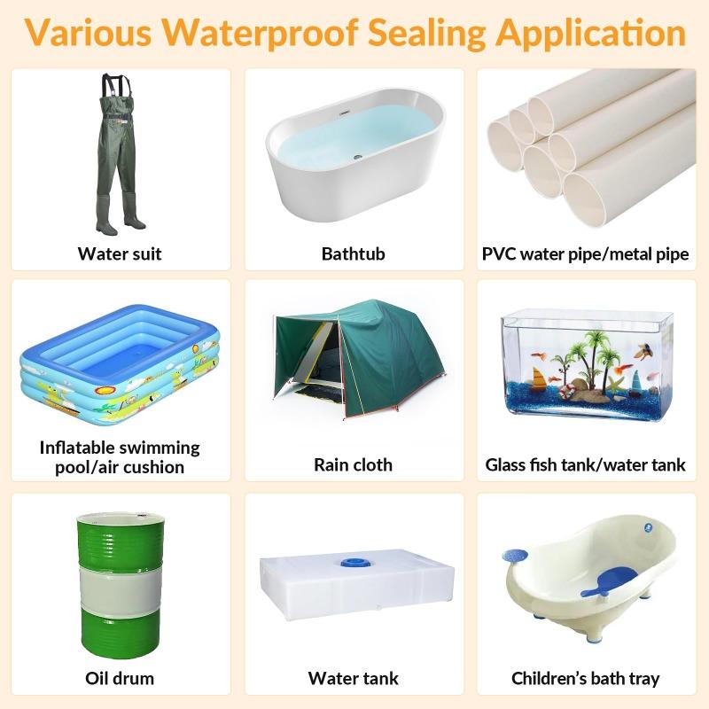 Супер клей, водостойкая лента, уличный садовый шланг, шланг для склеивания воды, клей для ремонта, остановка утечки, ремонт уплотнения, изоляционная лента