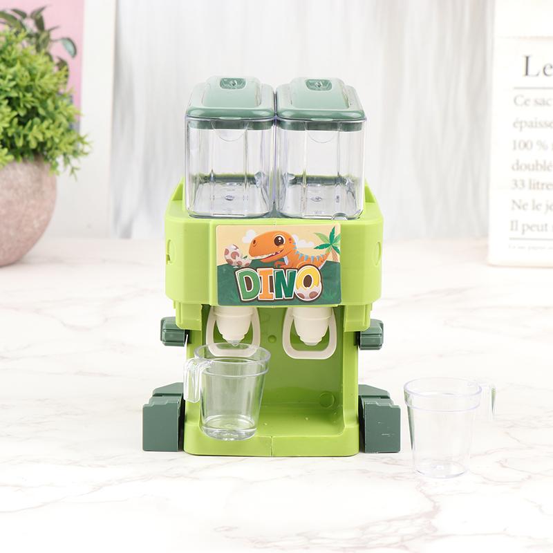Мультяшный динозавр, игрушечный диспенсер для воды, милый фонтанчик для питья сока и молока, имитация кухонной игрушки, машина для питья для детей
