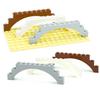 Совместимые Собираемые Детали MOC Кирпич Арка 1x12x3 6108/14707/18838 Верх С Усиленным Низком Мост DIY Строительные Блоки
