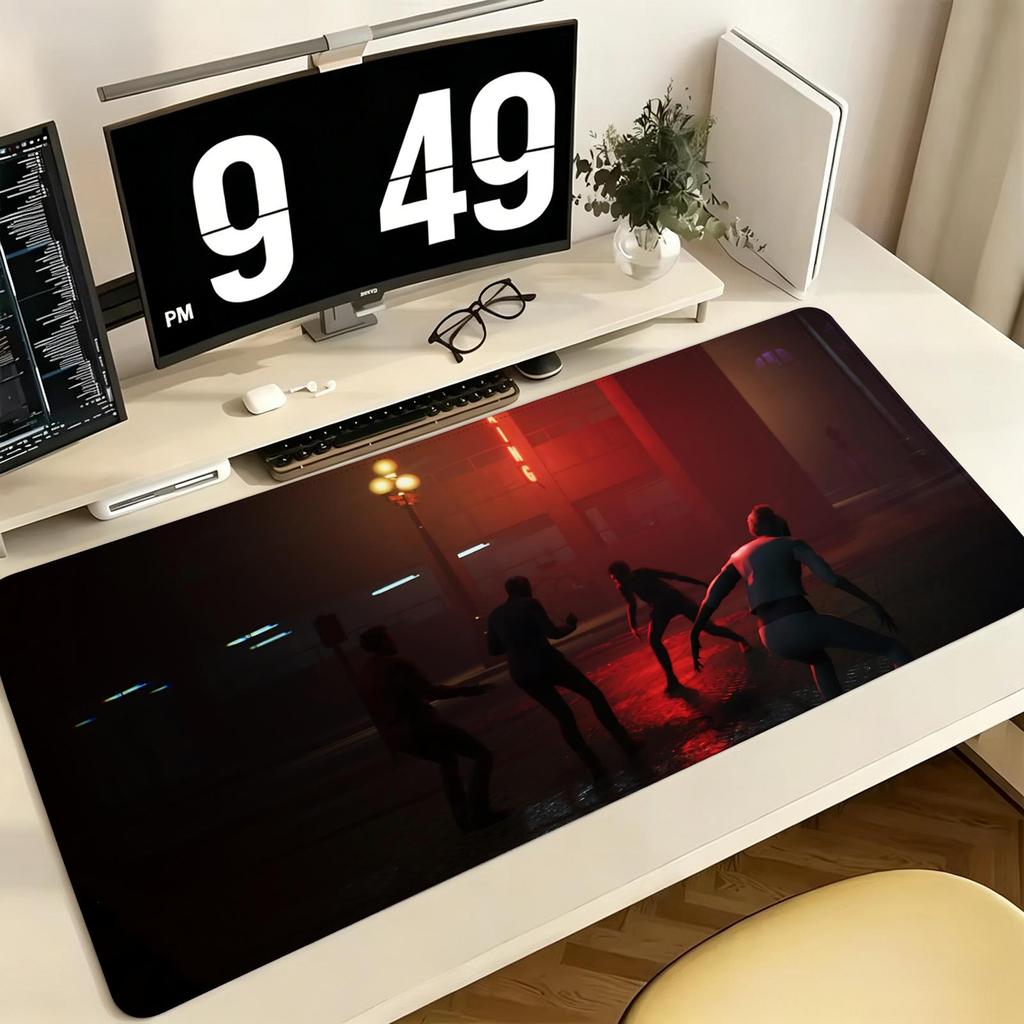 Mouse Pad Pro ESports Xxl Gaming Mousepad Extra Large NonSlip Stitched Edge Keyboard Laptop Desk Mat For Pc Gamer Bloodlines 2