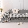 Chenille Geometric Figure Sofa Covers Mat Throw Blankets Home Living Room Position  Modern Camping Picnic Blanket Cover