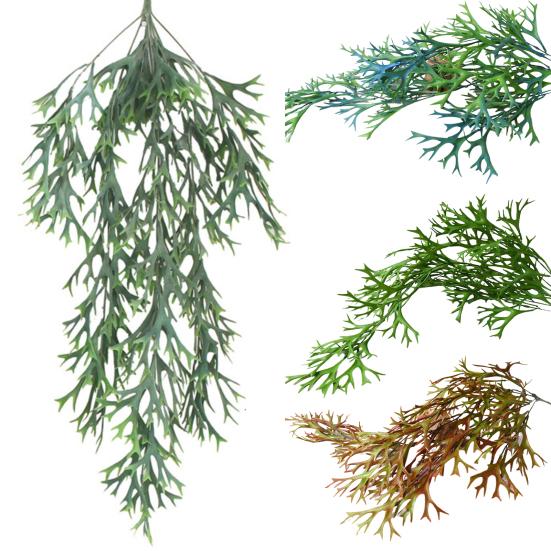 Ложный ротанг, настенный для свадьбы, долговечный, имитация папоротника, оленьего рога, зеленое растение, красивое украшение для дома, не выцветает