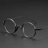 Retro Eyeglasses Frames Pure Titanium Eye Decoration New Glasses Frame