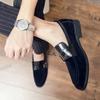 Fashion Slip-on Height Increasing Leather Shoes for Men New In Man Casual Shoe Classic Original Footwear Offer Summer Sale Promotion Pu