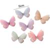 20 шт 3D марлевая аппликация бабочка аппликация ткань со стразами сетка бабочка нашивки ручная работа