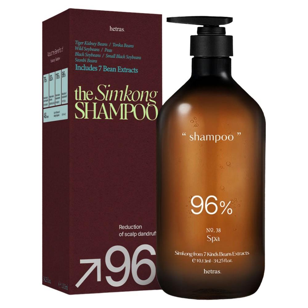 Hetras Simkong Scalp Volume Hair Loss Relief Functional Shampoo Spa Scent 1.013L 1 pcs