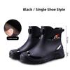 Men's Waterproof Rain Boots Anti-Slip Wear-Resistant Kitchen Oes Fiing Car Wa Very Labor Protection Warm Water Shoes