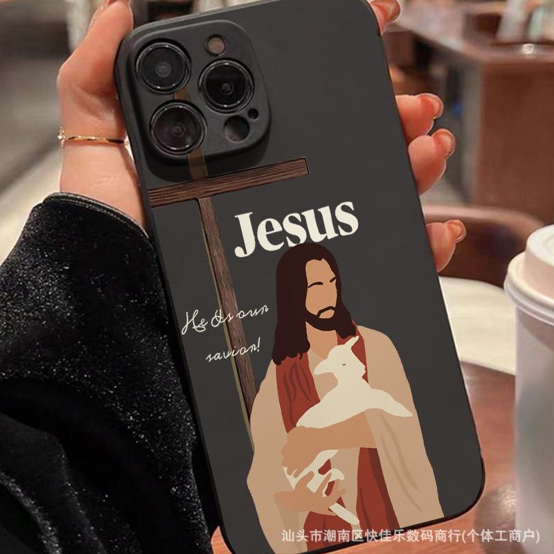 Американский винтажный крест подходит для чехлов iPhone 16/15/14/13 Pro Max, а также для самых продаваемых iPhone 11/12