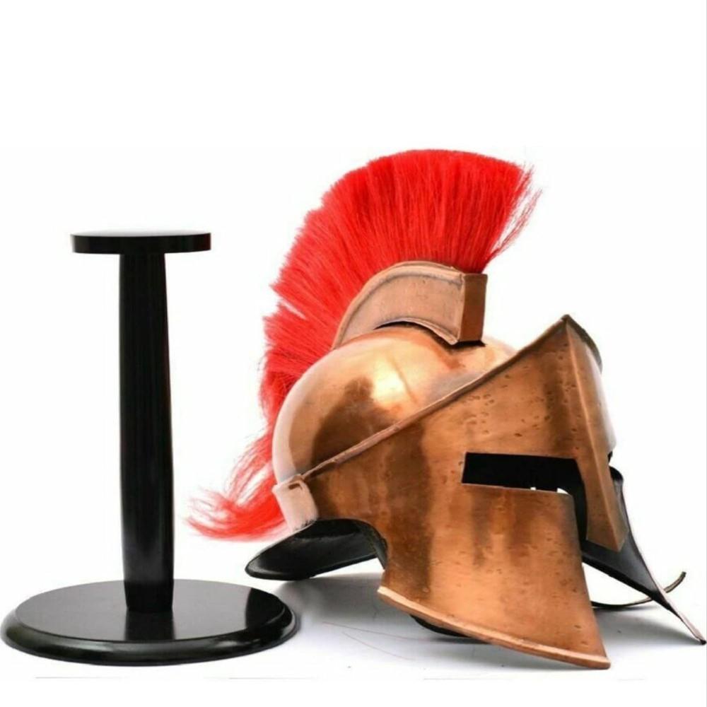 300 Movie King Leonidas Medieval Spartan Helmet Greek Warrior Costume