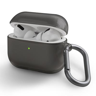 Uniq Чехол Glase для AirPods Дымчатый/Smoke