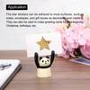 1/2Roll Laser/Glitter Star Stickers 25mm Self-Adhesive Sparkling Labels Stationery Stickers for Notes Greeting Cards Gift Boxes