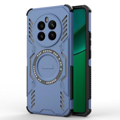 Чехол MagSafe для Oppo Realme 12 Plus/Realme P1, Магнитный противоударный чехол-крышка для Oppo Realme 12 Plus/Realme P1