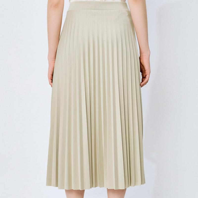 [shs Miss] Базовая юбка в складку с полосками Sawsko12010 Be