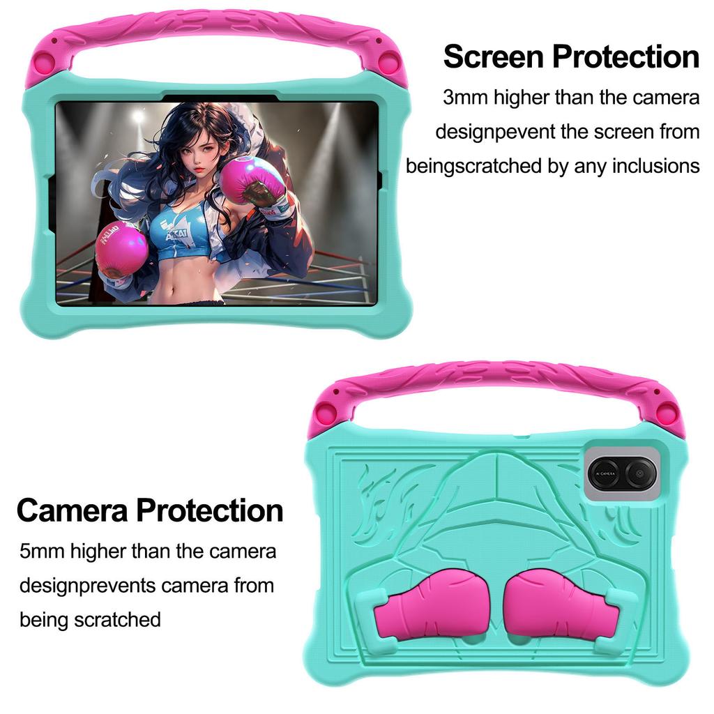 For Honor Pad X8a Case Boxing Style EVA Tablet Cover with Handle Kickstand