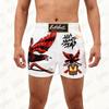 Quick-Dry Muay Thai Shorts Boxing Training Gym Workout Martial Arts Sportswear With Printed Design