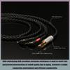 Посеребренный HIFI кабель для апгрейда аудиофильского класса для наушников серии EX