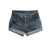 Denim Petite High Slim Mini Straight ZSY065 Hotpants, Shorts, Shorts, Shorts, Roll-Up, Size, Waist, Fit, Sexy, Length, Stretch, Fit, Pockets,