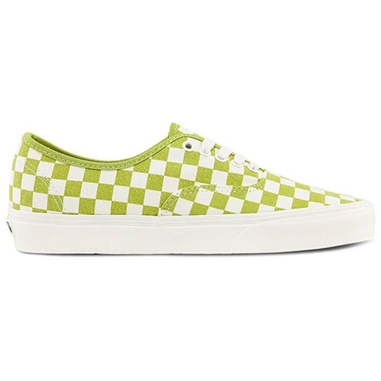 Vans Аутентичная классика Повседневные низкие кеды для скейтборда Унисекс кроссовки Зеленый Белый VN0A5KS9986