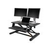Bureau assis-debout - Kensington - SmartFit - 900 mm - Support clavier intégré - Hauteur réglable 580 mm
