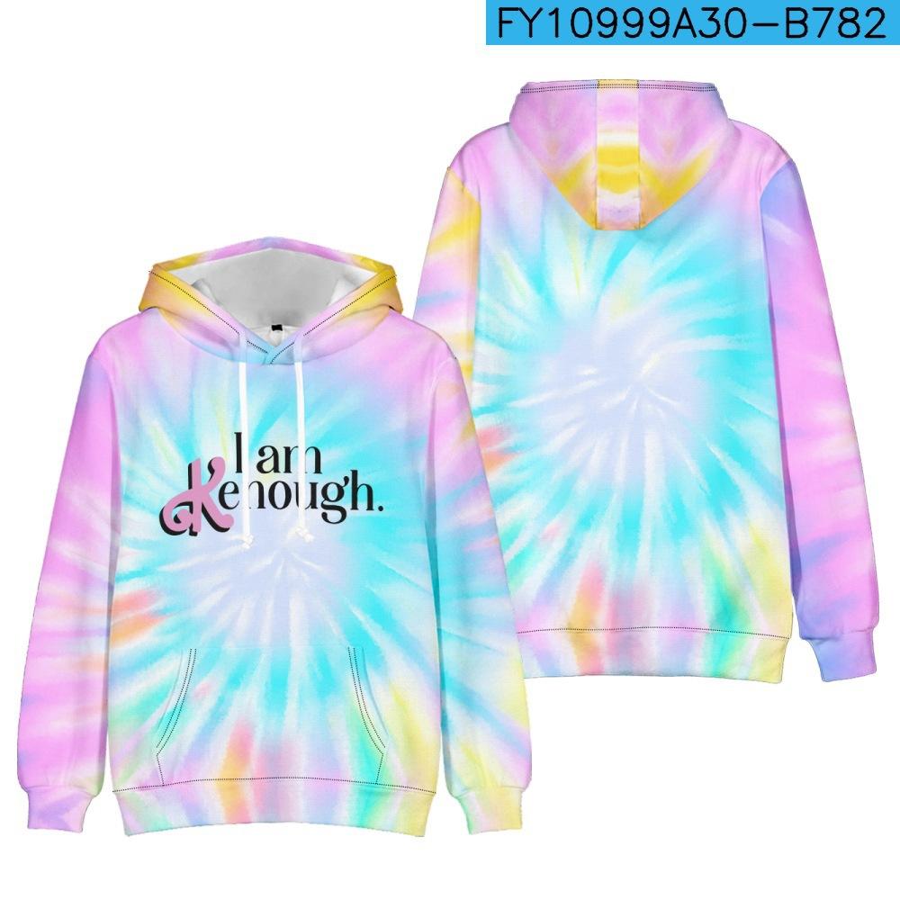 Peripheral Cosplay3D Digital Printing I Am Kenough Hooded Sweater